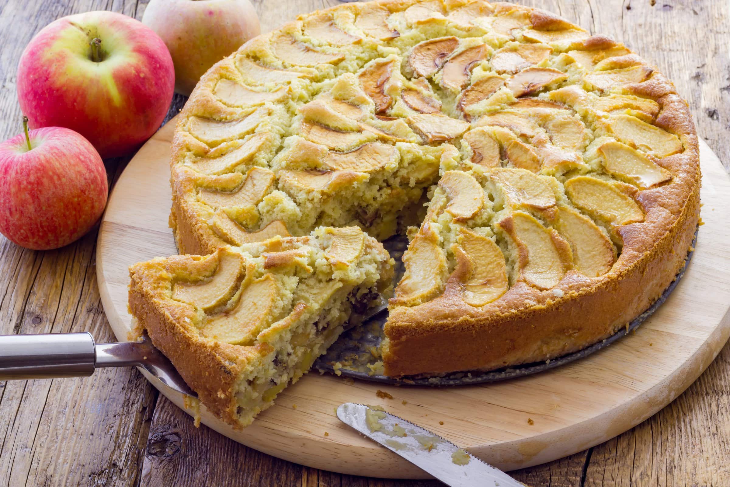 Torta di mele: prova questa ricetta dietetica!     