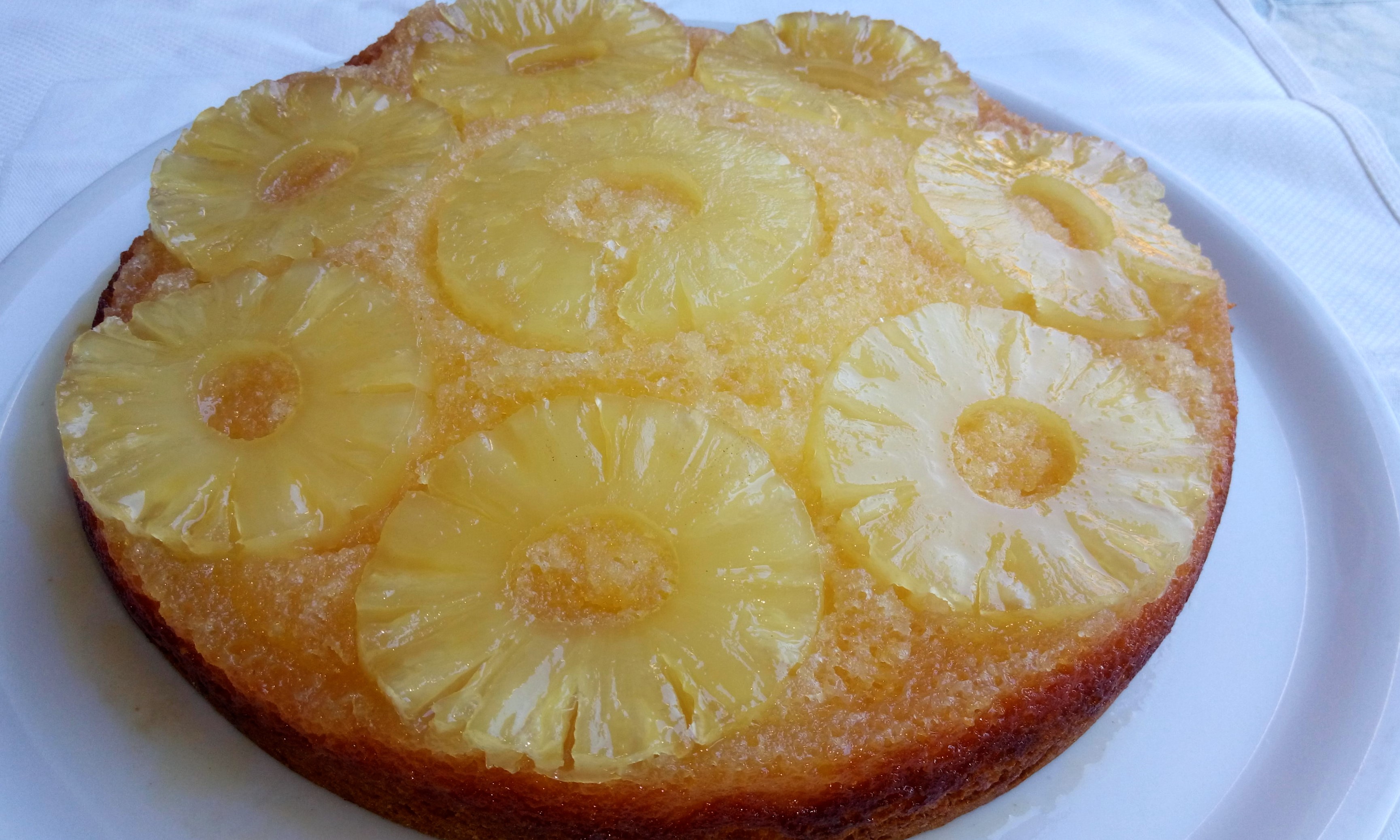 torta rovesciata all'ananas