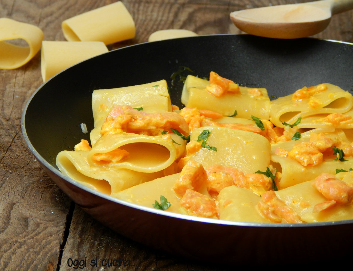 pasta al salmone