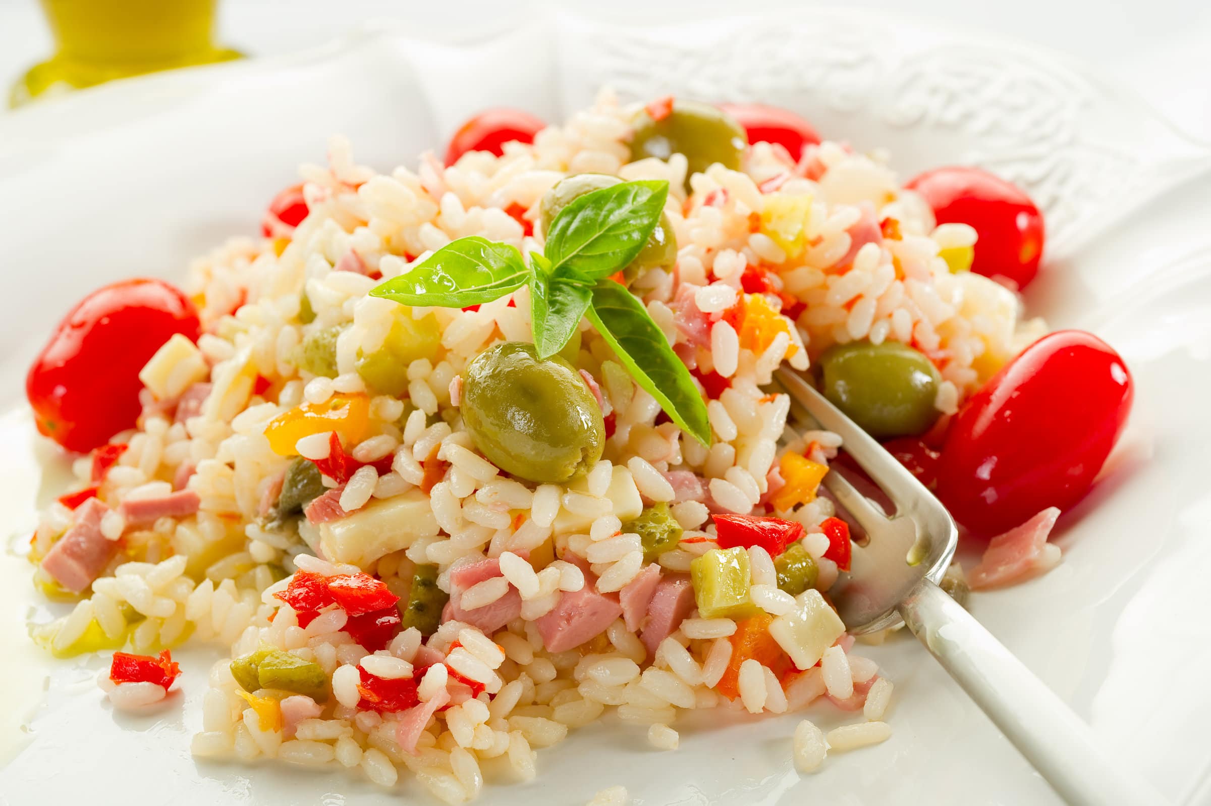 Ricetta per l'insalata di riso