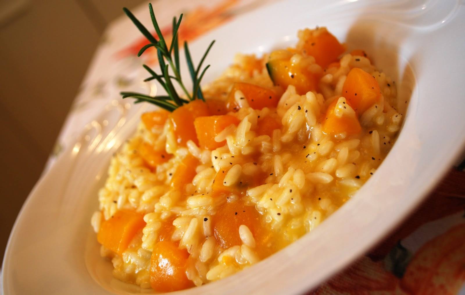 risotto alla zucca