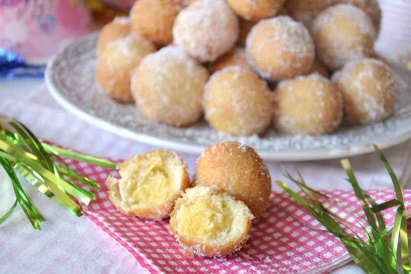 La ricetta per le Castagnole ripiene