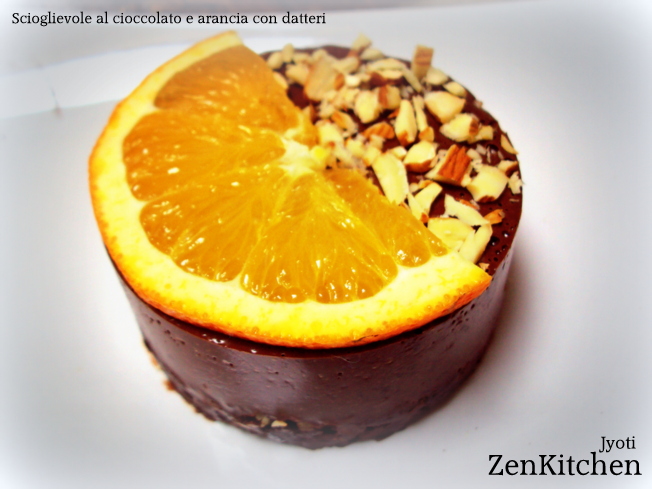 torta cacao e arancia