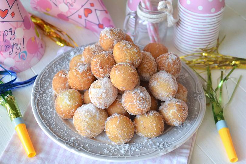 La ricetta per le Castagnole ripiene